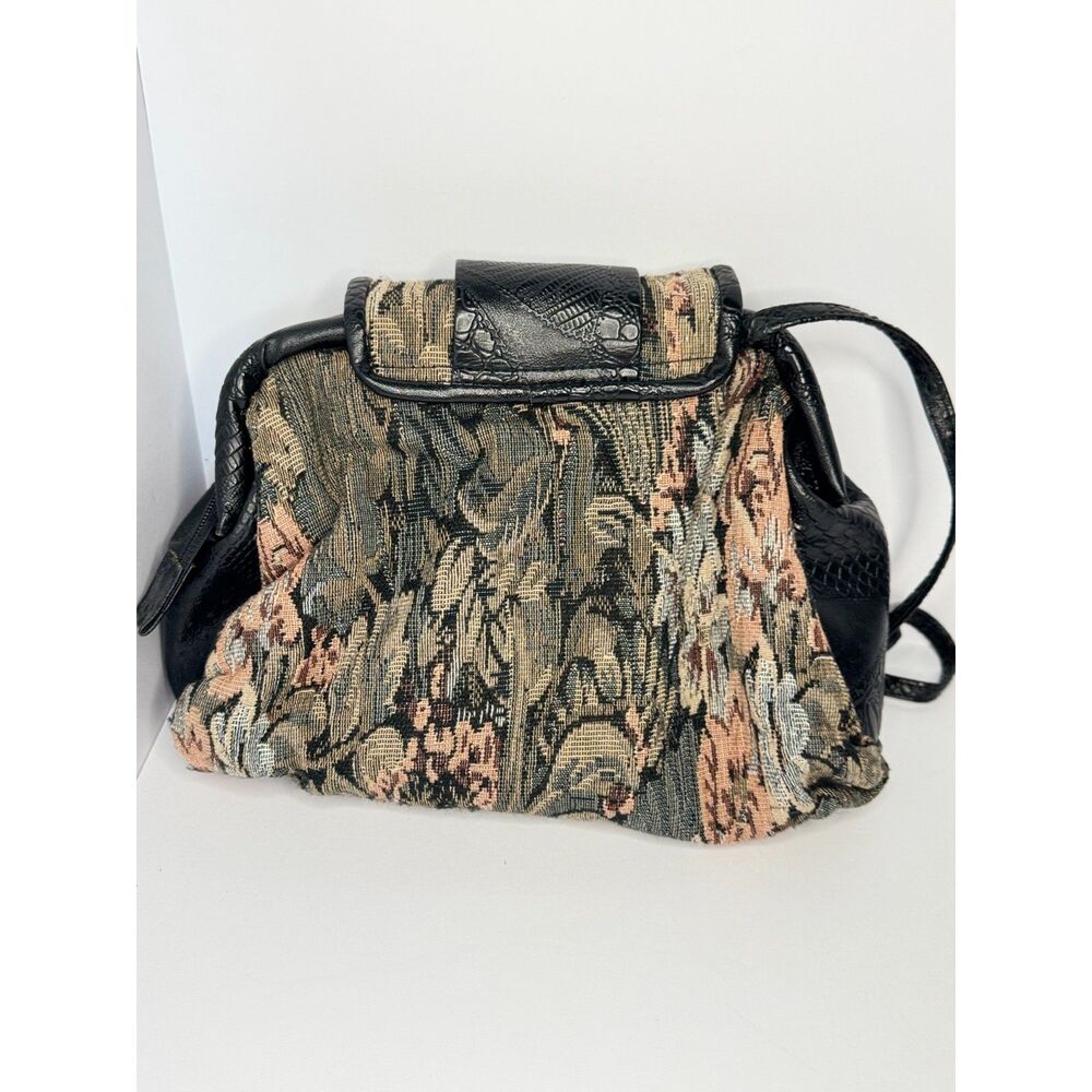 Vintage Dover Floral Tapestry Shoulder Bag Boho Purse Y2K - Picture 7 of 11